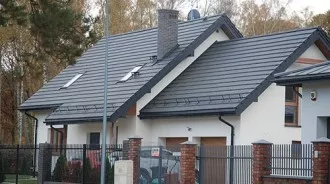 Dachy skośne - dachówki zakładkowe płaskie